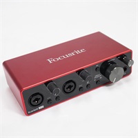 USED 中古 Scarlett2i2 Gen3 (2in2out・オーディオインターフェイス)(フォーカスライト)(スカーレット)