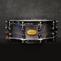 USED 中古 MCCM1450S/B #1009 Music City Custom -USA Solid Maple Shell Snare Drums 14×5 [Raven Rally]