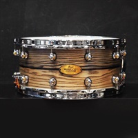 USED 中古 MCCA1465S/C?#1010 Music City Custom -USA Solid Ash Shell Snare Drums 14×6.5 [Hand-rubbed Two Tone Ash w/Ebony Inlay]