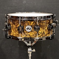 DCFMM0614SNX085 [Collector's Maple/Mahogany 14''×6'' - Gold Abalone w/Black Nickel Hardware]