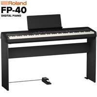 (予約商品・9月19日発売)FP-40-BKB（ブラック）& 純正・専用スタンドセット Digital Piano