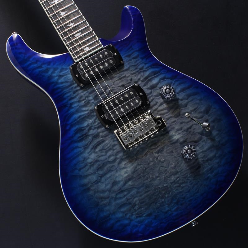 P.R.S. SE Custom 24 Quilt Package (Charcoal Blue Burst) #CTI