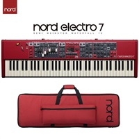 Nord Electro 7 73 & 専用ソフトケースセット (ノードエレクトロ7) (73鍵盤) (73Key) (NordElectro7) SEMI WEIGHTED WATERFALL 73 (代引不可)