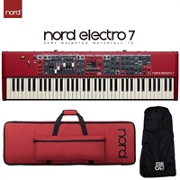 Nord Electro 7 73 & 専用ソフトケース & レインカバーセット (ノードエレクトロ7) (73鍵盤) (73Key) (NordElectro7) SEMI WEIGHTED WATERFALL 73 (代引不可)