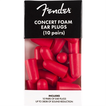 Fender USA 【秋のSUPER SALE】 CONCERT FOAM EAR PLUGS (10 pairs)[#0990545003]