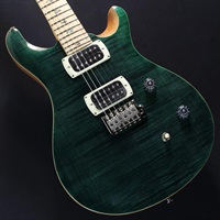 SE CE24 Maple Fingerboard (Teal Black/Natural Back) #CTI H067792【2025年生産品】