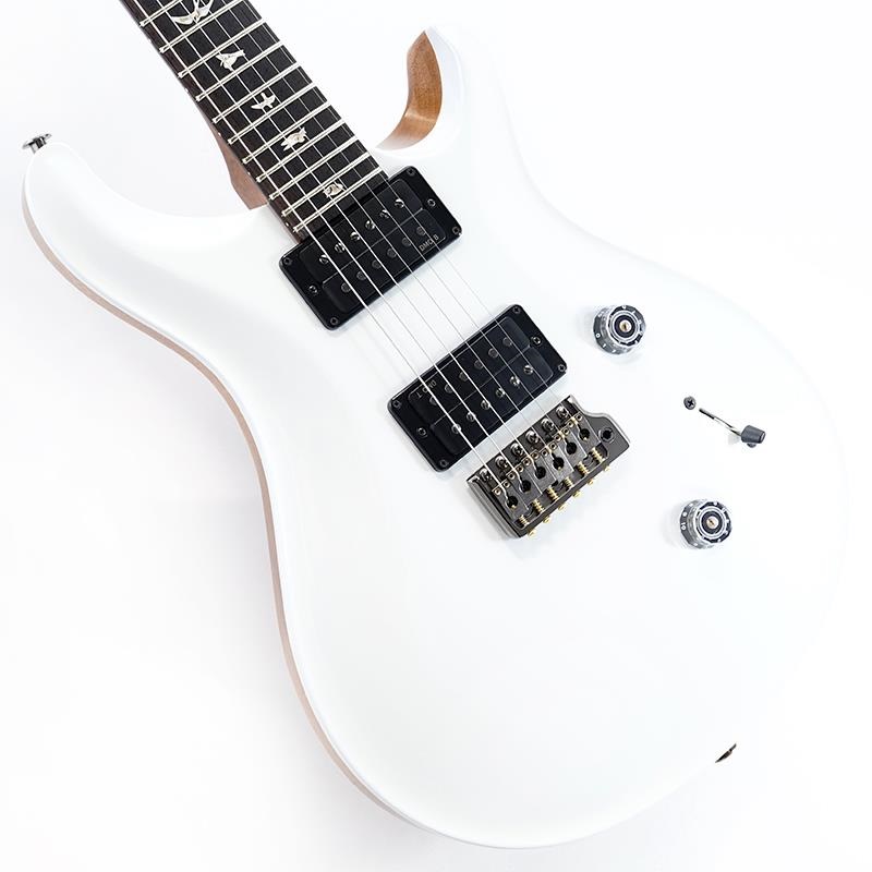 P.R.S. Custom 24 (Pearl White Top & Binding / Natural Back) SN