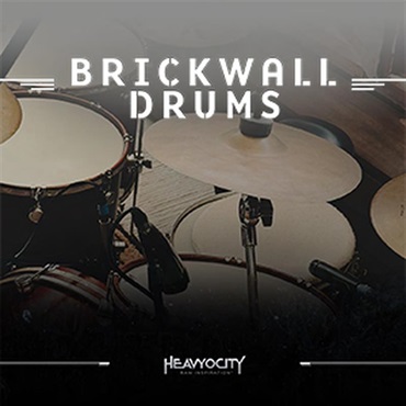 Brickwall Drums (ブリックウォール)(ドラム音源)(オンライン納品)(2時間以内に納品)