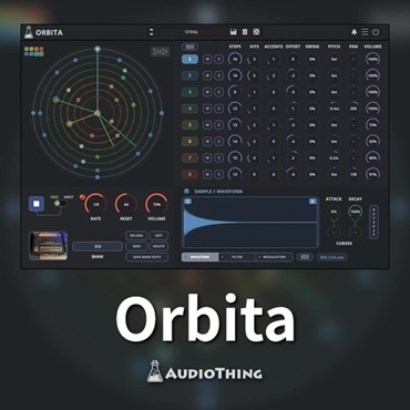 AUDIOTHING 【オーディオシングオービタイントロセール！】Orbita (オービタ)(シーケンサー)(ドラムマシン)(オンライン納品)(2時間以内に納品)