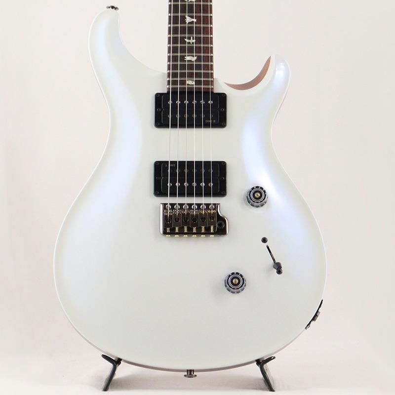 P.R.S. Custom 24 (Pearl White Top & Binding / Natural Back) [SN