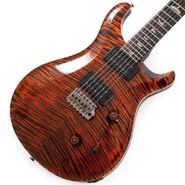 Ikebe Original Wood Library Custom24 Indian Rosewood Neck & Brazilian Rosewood Fingerboard (Orange Tiger) SN.0423299 【2026年生産品】