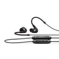 【決算売り尽くしセール】【開封アウトレット品】IE 100 PRO WIRELESS BLACK(Bluetooth・ワイヤレスイヤフォン)(有線イヤホン接続用・ストレートケーブル1.3ｍ付属)(ブラック)(ゼンハイザー)(IE100PRO)