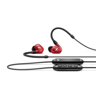 SENNHEISER 【決算売り尽くしセール】【開封アウトレット品】IE 100 PRO WIRELESS RED(Bluetooth・ワイヤレスイヤフォン)(有線イヤホン接続用・ストレートケーブル1.3ｍ付属)(レッド)(ゼンハイザー)(IE100PRO)