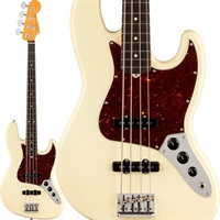 American Professional II Jazz Bass (Olympic White/Rosewood) 【先取り大特価セール ※ベース目玉品】