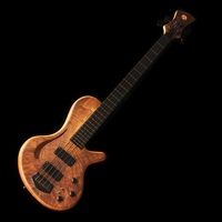 USED 中古 The Hollow 4st Fretless (Flamed Walnut Top / Prototype) '14