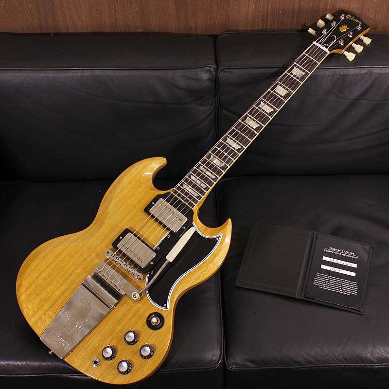 Limited Edition 1964 SG Standard Reissue Korina with Maestro Vibrola VOS Antique Natural SN. 602674の商品画像