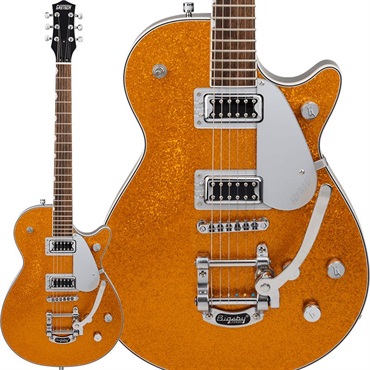 GRETSCH G5230T Electromatic Sparkle Jet FT Single-Cut with Bigsby (Gold Sparkle)
