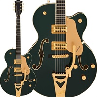 Synchromatic Nashville Hollow Body Single-Cut with Bigsby (Cadillac Green)