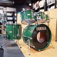 USED 中古 YD-9000RG Recording Custom 5pc Drum Kit [22BD，10TT，12TT，13TT，16FT/Jade Green/Made In Japan/YAMAHAファイバーケース付属]