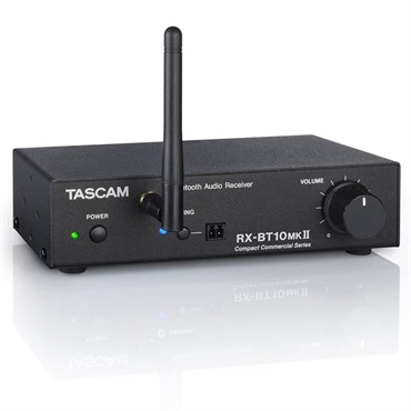 TASCAM 【ご予約商品・11月28日発売予定】RX-BT10MKII (タスカム)(Bluetoothオーディオレシーバー)(ハーフラックサイズ)(XLR出力)(RXBT10MKII)