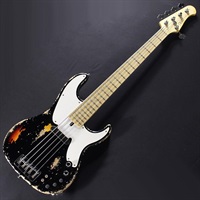 XTB-1T 5st (Black over 3TB/ASH/M) [Lacquer Heavy Aged]
