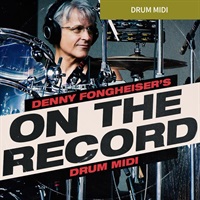 Drum MIDI - On the Record (MIDIパック)(ドラム)(ポップス)(ロック)(オンライン納品)(2時間以内に納品)