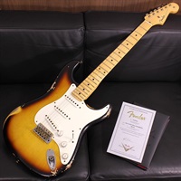 MBS 1957 Stratocaster Relic 2-Color Sunburst Master Built by Kyle McMillin SN. KM1276