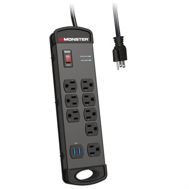 MONSTER CABLE MONSTER POWER 8001 (モンスター)(電源タップ)(サージ保護)(ノイズフィルタリング)(7口)(USB電源)