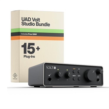 Universal Audio Volt1 Gen2 (ユニバーサルオーディオ)(オーディオインターフェイス)(USB typeC搭載)(2in 2out)(DSP内蔵)(ループバック搭載)(32bit 192kHz)(Volt1Gen2)
