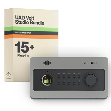Universal Audio 【予約商品・10月中旬以降入荷予定】Volt4P Max (ユニバーサルオーディオ)(オーディオインターフェイス)(USB typeC搭載)(12in 6out)(DSP内蔵)(ループバック搭載)(デジタル制御プリアンプ)(コンプレッサー内蔵)(32bit 192kHz)(ADAT搭載)(Volt4PMax)