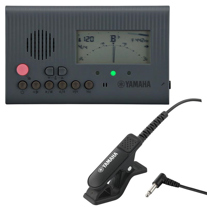 ヤマハ / TDM-600GY チューナー メトロノーム + TM-40BK (ブラック) チューナー用 マイクロフォンセット 【セットがお買い得!!】の商品画像