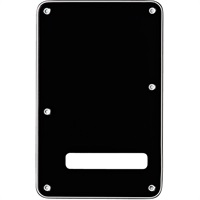 FENDER 1322 BACK PLATE STRAT BLK/WH/BLK 3PLY