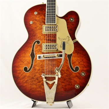 GRETSCH G6136TGQM-59 Limited Edition Quilt Classic Falcon with Bigsby (Forge Glow)