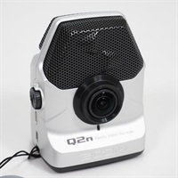USED 中古 Q2n Silver　+ MSM-1 (ズーム)(ハンディビデオレコーダー)(ハイレゾ)(XYステレオマイク)