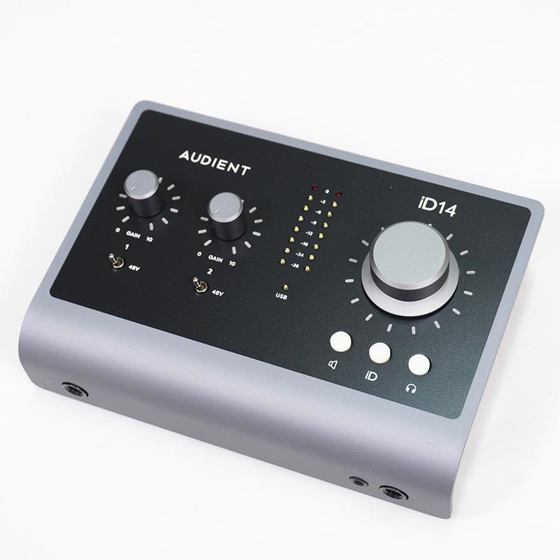 【中古美品】AUDIENT iD14 mkII オーディオインターフェイス 本体 audient USED 中古 iD14mkII (オーディエント)(オーディオ