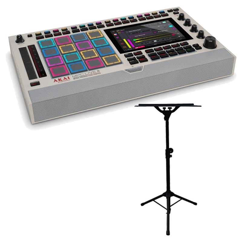 AKAI MPC Live III Retro + KS-203 スタンド SET (アカイ) ｜イケベ