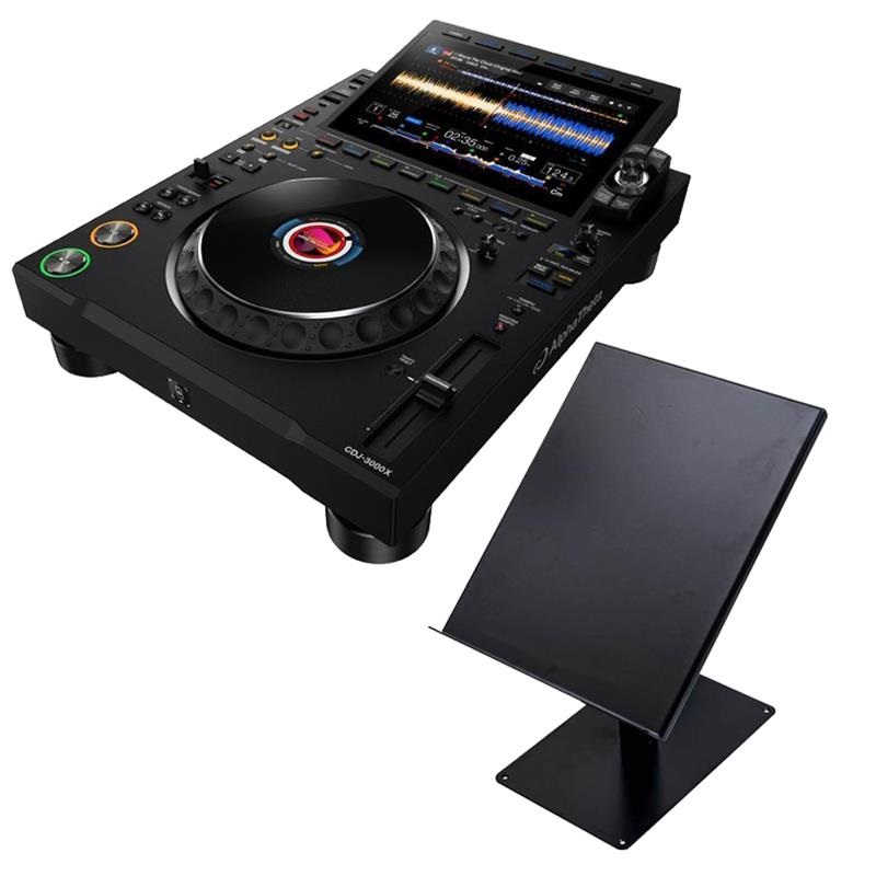AlphaTheta CDJ-3000X + DJ-CDXLスタンド SET (アルファシータ