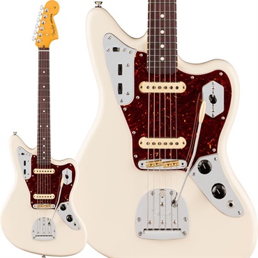 Fender USA 【2026年11月下旬以降入荷予定】 American Professional Jaguar (Olympic White/Rosewood)