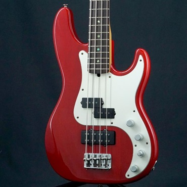 USED 中古 American Deluxe Precision Bass (Crimson Red Transparent)