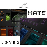 Dawesome Love 2 + Hate Bundle - エフェクト バンドル DTM プラグイン(オンライン納品)(2時間以内に納品)