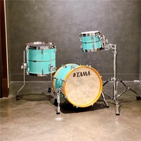 USED 中古品 STAR Bubinga 3pc Drum Kit [16BD，13FT，8TT] -Grand Aqua Blue-【各シェルケース付属！】