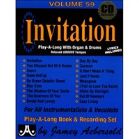 ジェイミー・エバーソルド ジャズプレイアロングブック VOL.59 「Invitation」【秋のSUPER SALE】
