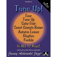 ジェイミー・エバーソルド ジャズプレイアロングブック VOL.67 「TUNE UP!」【秋のSUPER SALE】