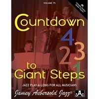 ジェイミー・エバーソルド ジャズプレイアロングブック  VOL.75 「COUNTDOWN TO GIANT STEPS」【秋のSUPER SALE】