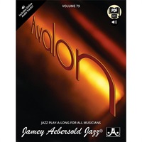 ジェイミー・エバーソルド ジャズプレイアロングブック  VOL.79 「AVALON」【秋のSUPER SALE】