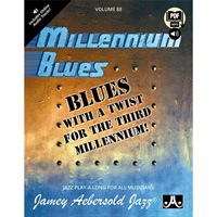 ジェイミー・エバーソルド ジャズプレイアロングブック   VOL.88 「MILLENNIUM BLUES」【秋のSUPER SALE】