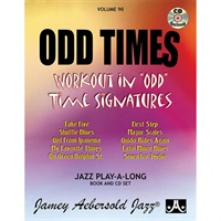 ジェイミー・エバーソルド ジャズプレイアロングブック   VOL.90 「ODD TIMES」【秋のSUPER SALE】