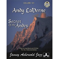 ジェイミー・エバーソルド ジャズプレイアロングブック   VOL.101 「Secret Of The Andes - Andy LaVerne Tunes」【秋のSUPER SALE】