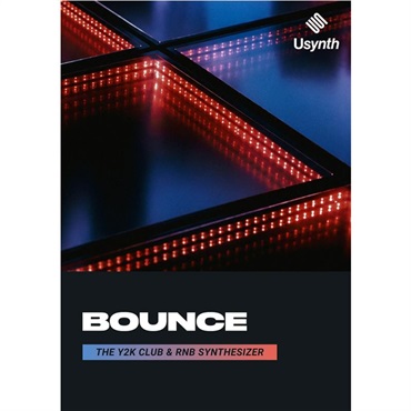 UJAM 【ユージャムBOUNCE Intro Sale！】Usynth BOUNCE - シンセ音源 R&B ヒップホップ Y2Kサウンド シンセプラグイン(オンライン納品)(2時間以内に納品)