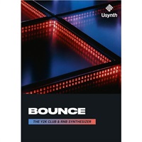 【ユージャムBOUNCE Intro Sale！】Usynth BOUNCE - シンセ音源 R&B ヒップホップ Y2Kサウンド シンセプラグイン(オンライン納品)(2時間以内に納品)